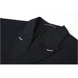 Men Suits Slim Fit New Fashion Suit Double Breasted Peak