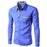 Hot Sale New Fashion Camisa Masculina Long Sleeve Shirt