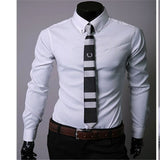 Hot Sale Men Slim fit Formal Luxury Design shirt