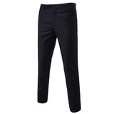 Men's 3 Pieces Black Elegant Suits With Pants