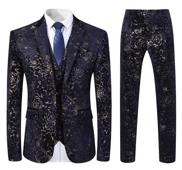 Luxury 2 Buttons Wedding Suits