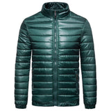 Autumn and winter new lightweight stand collar men's down jacket