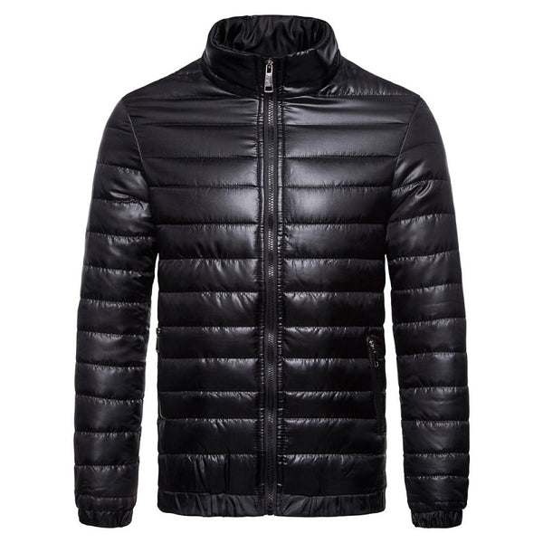 Autumn and winter new lightweight stand collar men's down jacket