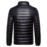 Autumn and winter new lightweight stand collar men's down jacket