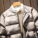 Classic Winter Thick Jacket Men's Warm Bomber Padded swisscoat