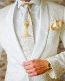 New Arrival Men's Suits Ivory