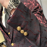 Luxury Men Suit Sets Latest Coat Pant Vest Design